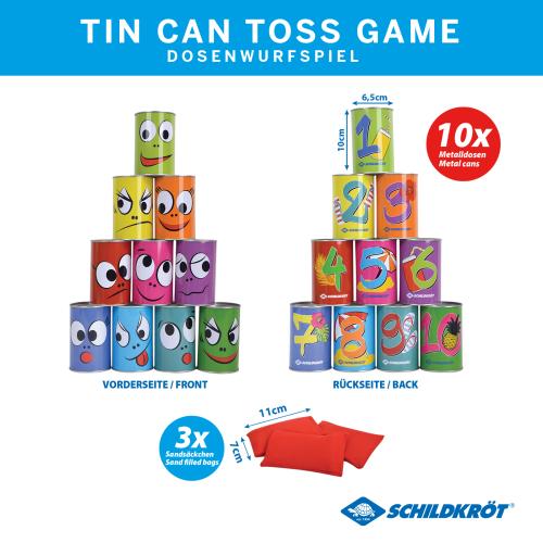 Preview: Schildkröt Dosenwurfspiel