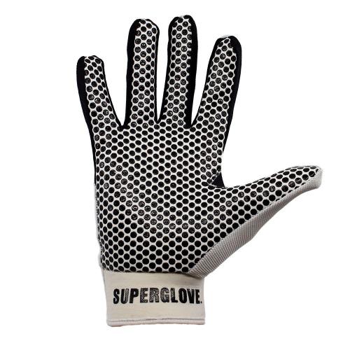 Preview: Unihockey SUPEREQ Superglove - weiss-schwarz