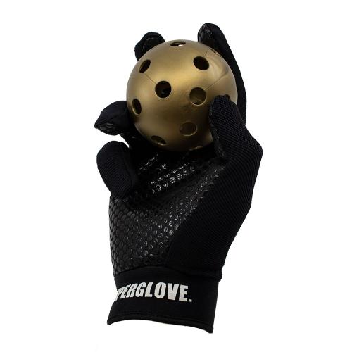 Preview: Unihockey SUPEREQ Superglove - schwarz-weiss