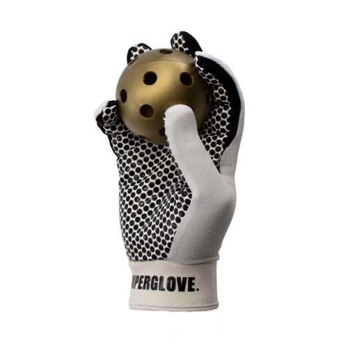 Preview: Unihockey SUPEREQ Superglove - weiss-schwarz