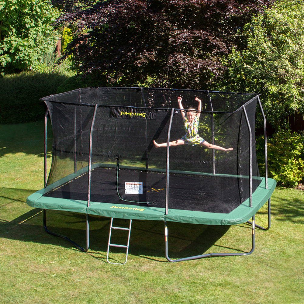 Schulsportmaterial.ch Jumpking Trampolin Rectangular 244 x 366 cm