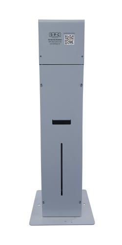 Desinfektionsständer Sicuro-15 Tower, grau Bidon