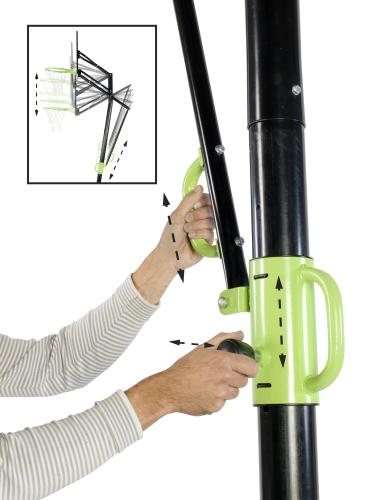 Exit Toys Basketballkorb Galaxy Portable Black Edition