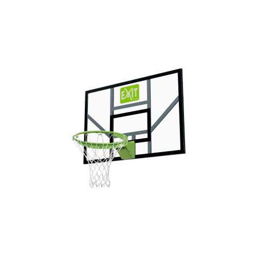 Exit Toys Galaxy Basketballbrett mit Dunkring und Netz - Grün, Schwarz