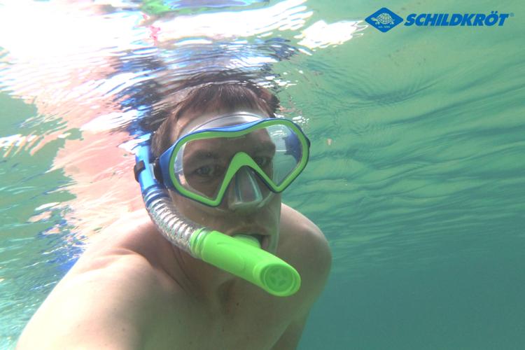 Schnorchel Set CAYMAN (3-teilig, im Meshbag)