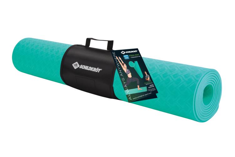 Schildkröt TPE Yogamatte 4 mm (183 x 61 x 0,4 cm) - Grün
