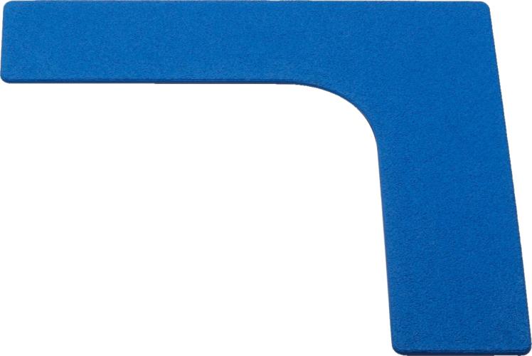 Bodenmarkierung Ecke