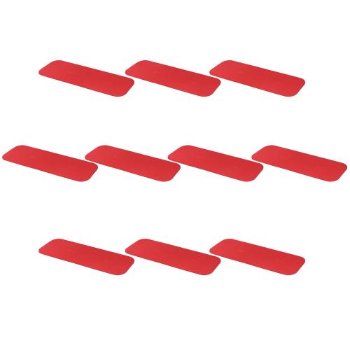 10-er Set Airex Coronella 185 - rot, 1850x600x15 mm
