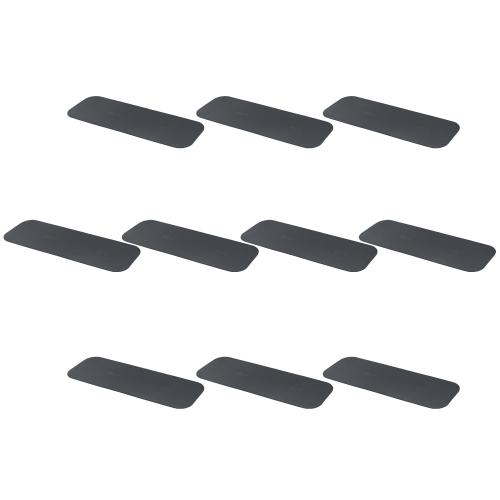 10-er Set Airex Coronella 185 - anthrazit, 1850x600x15 mm