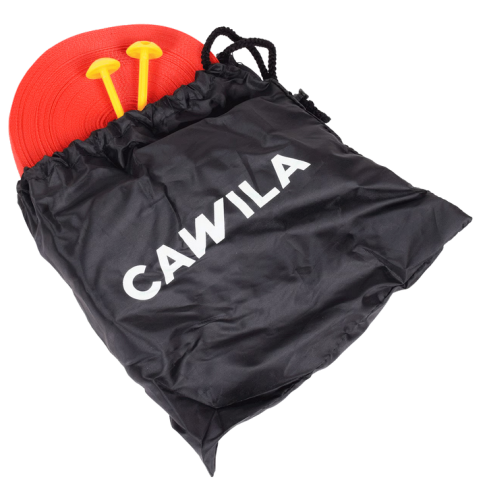 Cawila ACADEMY Spielfeldmarkierung FUNINO 2x25m - rot
