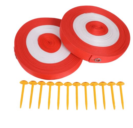 Cawila LIGA Spielfeldmarkierung FUNINO PITCH 32 x 25m - rot-weiss