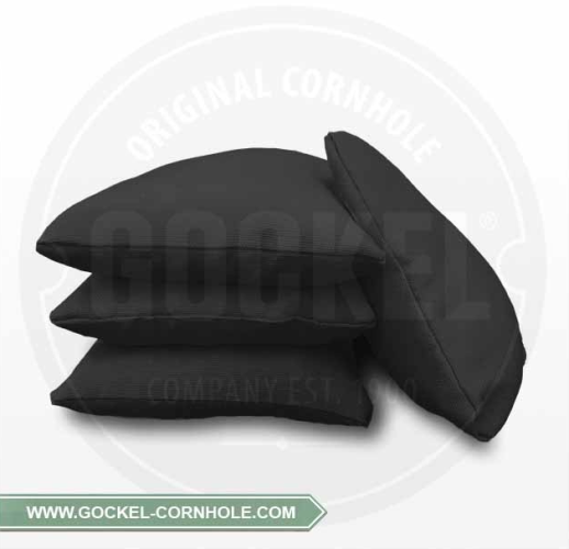 Cornhole Bag mit Mais Gefüllt - schwarz