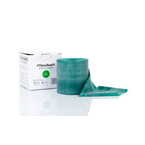 TheraBand Latexfrei - 45.5m - grün, stark