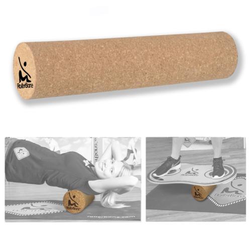 Rollerbone Kork Rolle Pro (45x15cm) - braun