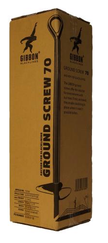 Gibbon Ground Screws 70 cm - Schwarz