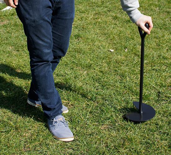 Gibbon Ground Screws 70 cm - Schwarz