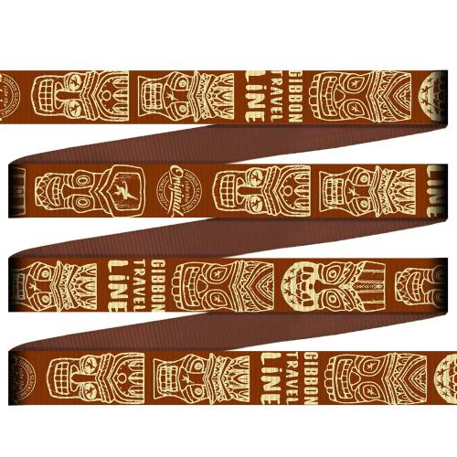 Gibbon Slackline Travelline Treewear Set 15 m - Braun