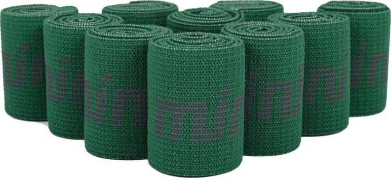 10er Set Fitnessband Flexvit Mini - stark