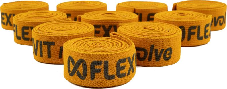 10er Set Fitnessband Flexvit Revolve - xx-light