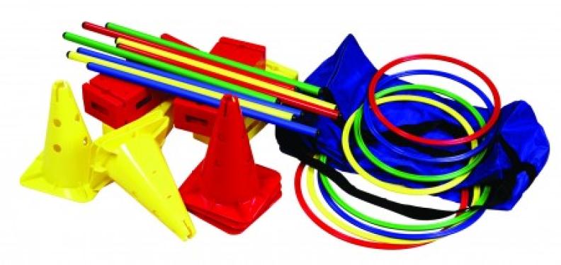 Motorik-Bewegungs-Set (56 Teile in Tasche)