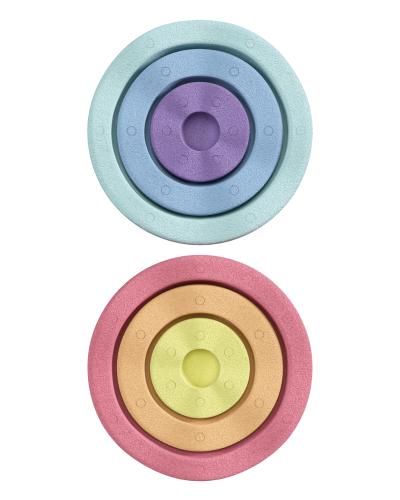 Naef Stapelstein Inside rainbow pastel (3 Stk.)