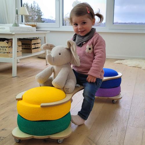 Pedalo Stapelbaustein Rollrutscher