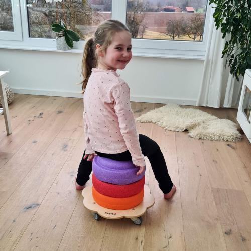 Pedalo Stapelbaustein Rollflitzer