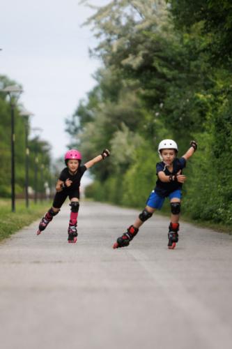 Rollerblade Microblade Children's Training Inline Skates - Black/Red