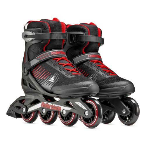 Rollerblade Zetrablade Men's Adult Fitness Inline Skate - Black/Red