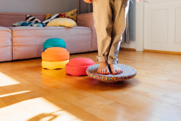 Naef Stapelstein board - orange