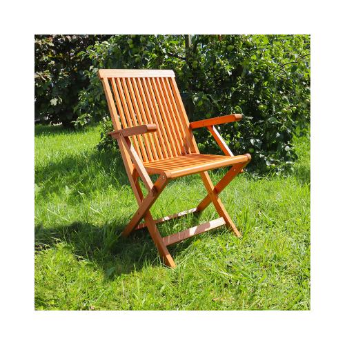 Contini Gartenstuhl klappbar Kissen taupe 2 Stk.