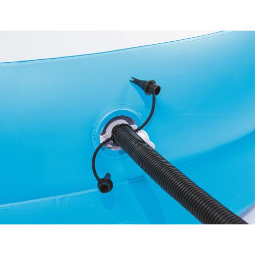 DELUXE BLUE RECTANGULAR FAMILY POOL 305X 183X56CM