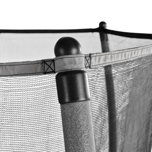 EXIT Tiggy junior Trampolin mit Sicherheitsnetz ø140cm - schwarz/grün