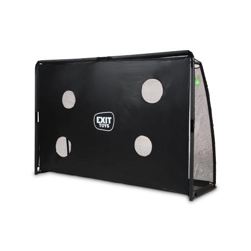 EXIT Finta stählernes Fußballtor - schwarz, 300x200cm