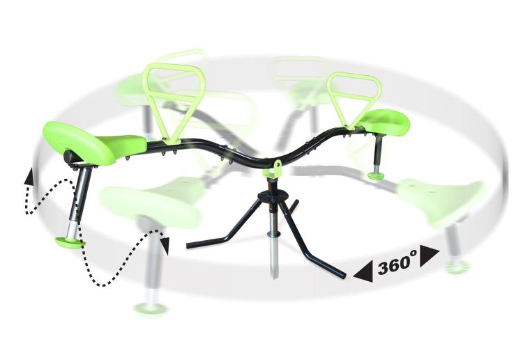 EXIT Spinner kreisende Wippe - 193x60cm