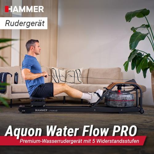 Hammer Maximum Aquon Water Flow PRO Wasserrudergerät - schwarz