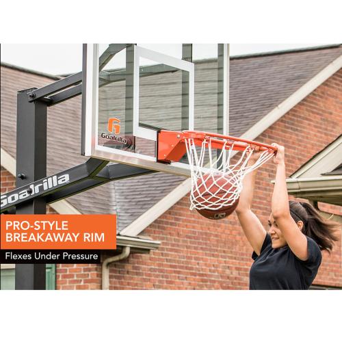 Goalrilla CV54 Basketballkorb - schwarz, weiss