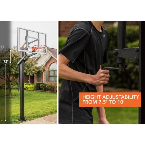 Goalrilla CV54 Basketballkorb - schwarz, weiss
