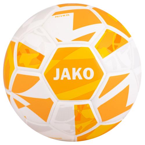 Jako Trainingsball River - Gr. 3, weiss, gelb