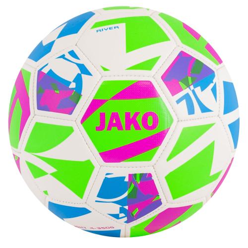 Jako Lightball River - Gr. 4, weiss, neongrün, pink, 350g