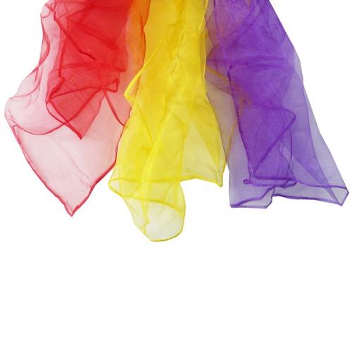 3er Set Jonglietücher 66 x 66 cm