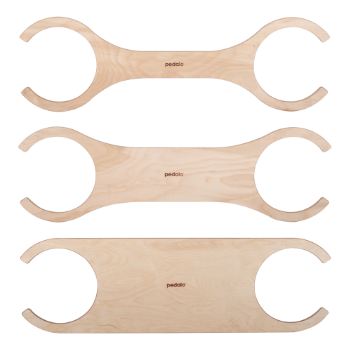 Pedalo® Stapelbaustein Balanciersteg 3er Set