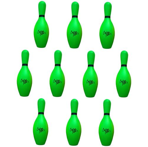 Burner Kegel 10er Set - Fluo Green