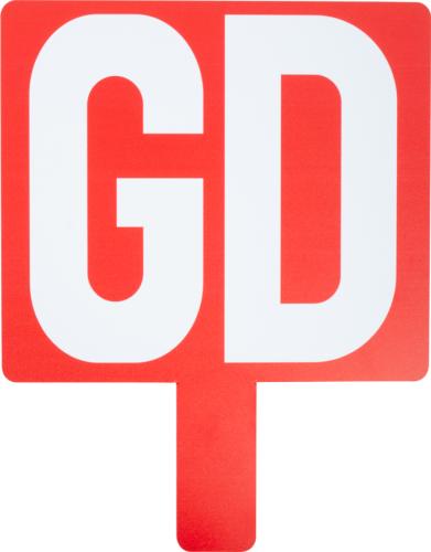 Plakette GD
