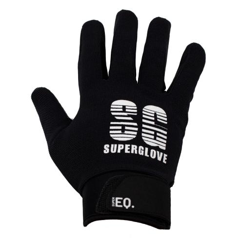 Unihockey SUPEREQ Superglove - schwarz-weiss