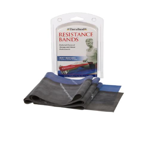 TheraBand Übungsbänder Set 2 x 1,5 m (schwer) - diverse